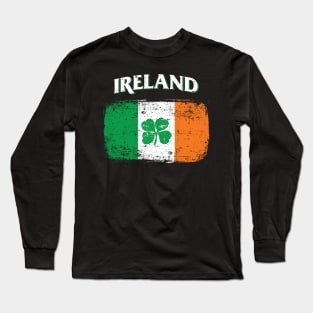 'Ireland' Cool St. Patrick Irish Flag Long Sleeve T-Shirt